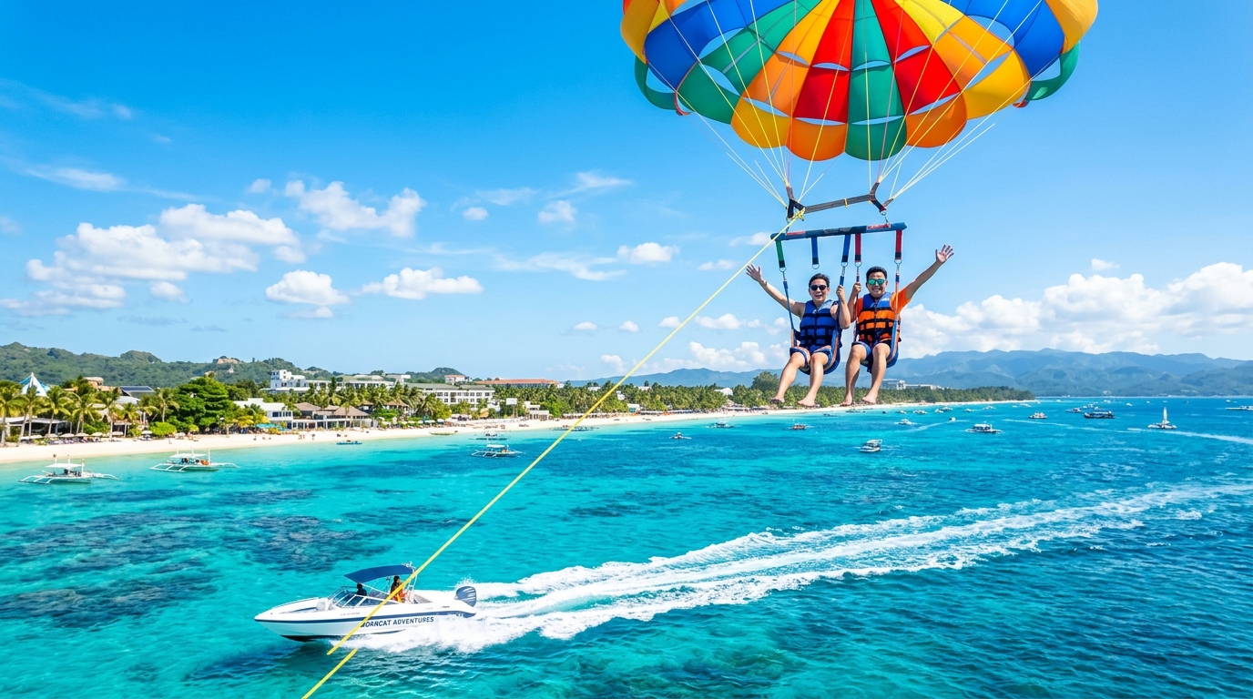 Boracay Parasailing Sample Activity